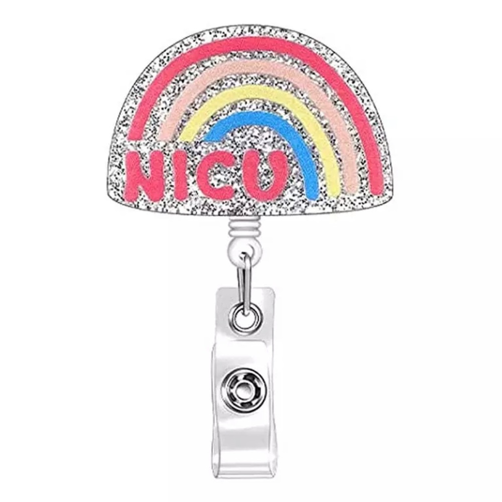 NICU Nurse Badge Reel ID Holder